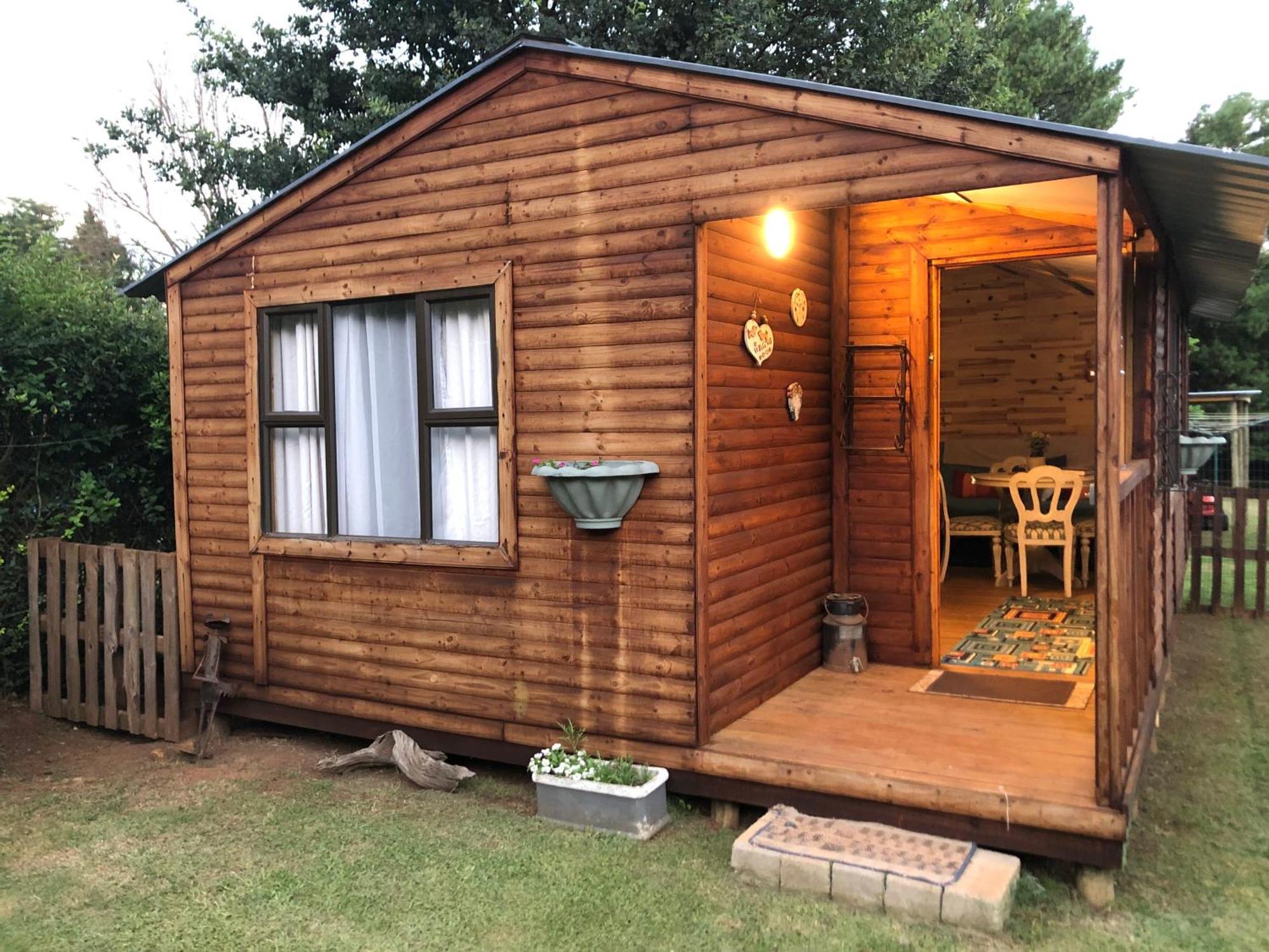 Rustic Cabin Sleepover 安德伯格 外观 照片